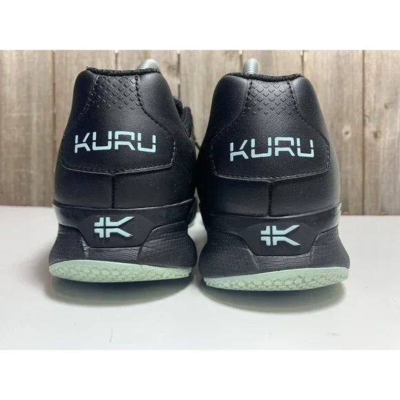Kuru Womens 10 M Quantum Sneakers Shoes Black Orthotic Walk Gym Work Nursing - Picture 5 of 9